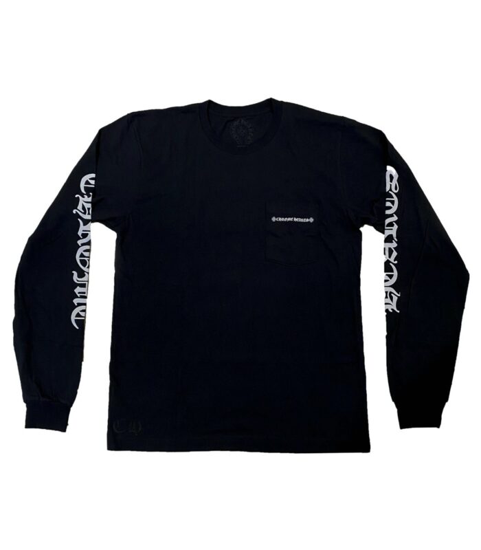 Chrome Hearts Cemetery Cross Tire Tracks L-S Sweatshirt